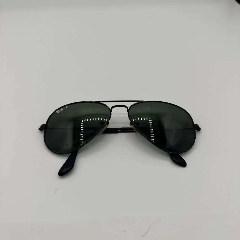 Ray-Ban Aviator Classic RB3025 L2823 58-14 Polished Black Frame  G-15 Sunglasses